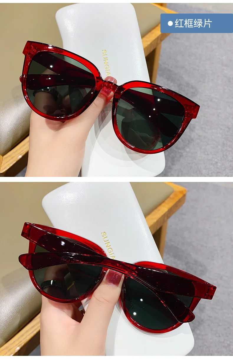 Katzenaugen-Mode-Sonnenbrille für Damen und Herren, Vintage-Luxusmarken-Designer, Schwarze Brille, Sonnenbrille für Frauen, Brillen für Männer – Detail 9