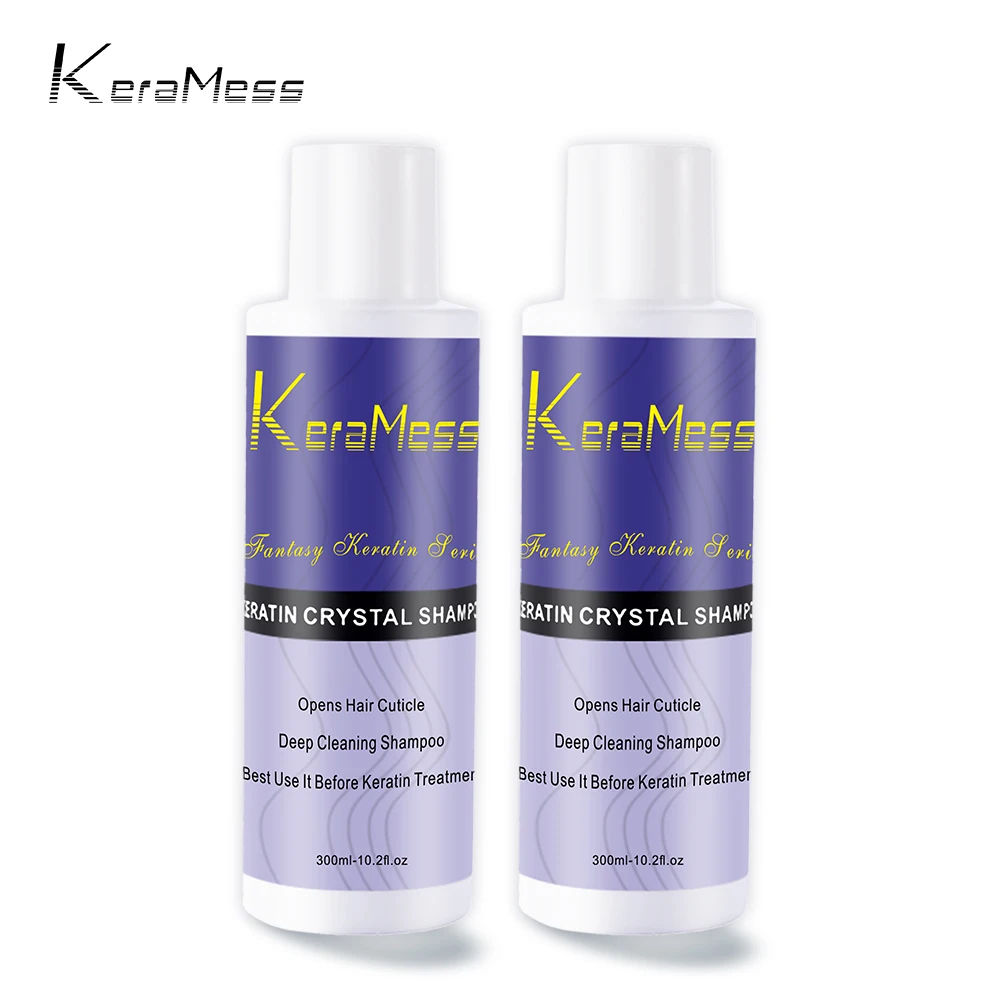 KeraMess Botox Capillary Crystal Sulfate Free Shampoo Hair Cream Repair Straightening Moisturizing For Hair Deep Cleaning