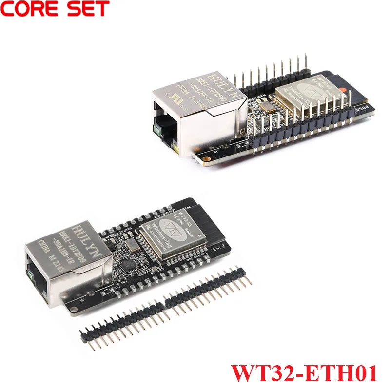 WT32-ETH01 Wireless Module Networking Ethernet Bluetooth-compatible Embedded Serial Port WIFI Combo Gateway MCU ESP32 WT32 ETH01