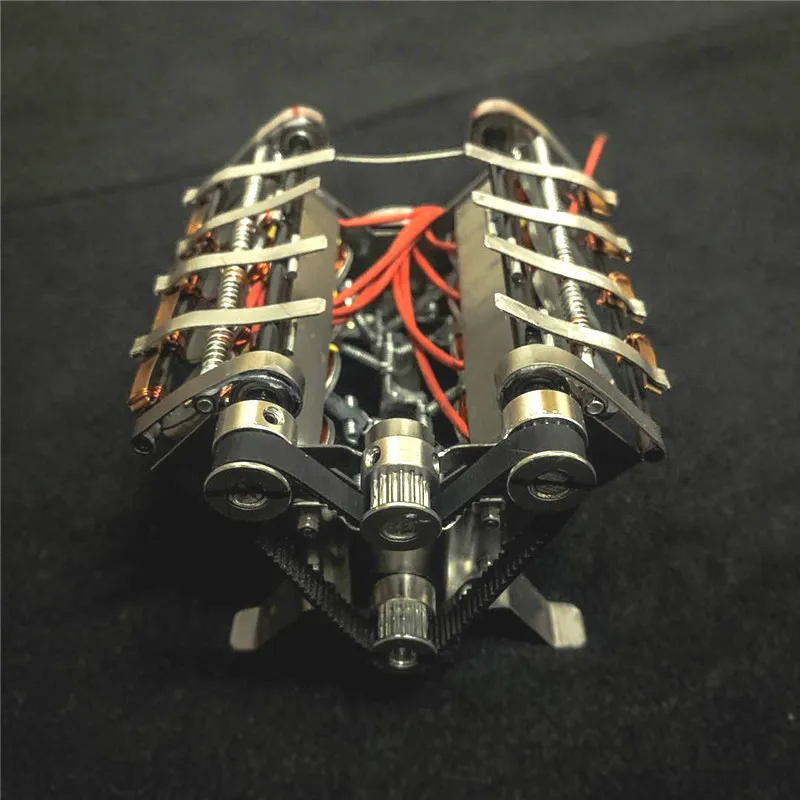 

V8 Electromagnetic Generator Model High-Speed Generator Model Electric-Start