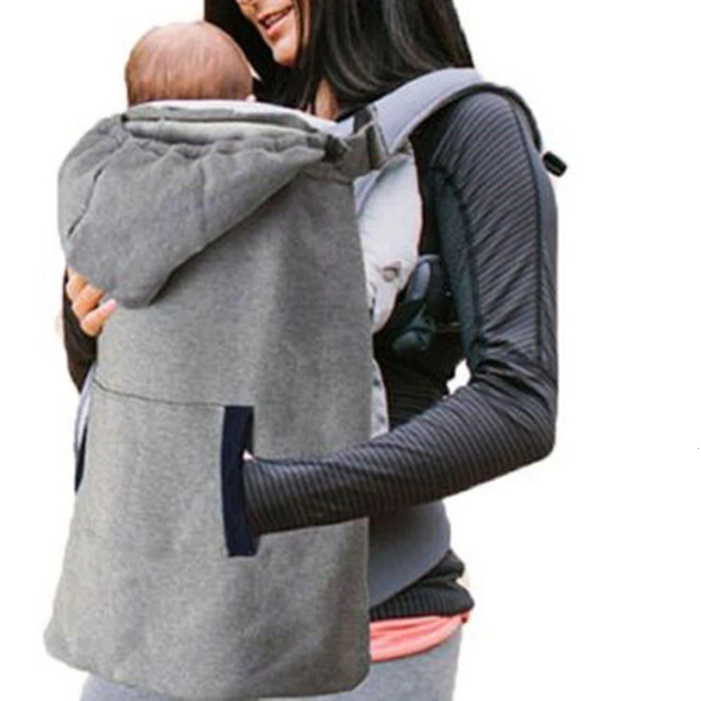 Newborn Infant Baby Carrier Wrap Comfort Sling Steady Warm Cover Cloak Blanket Face-to-face Backpack With Pocket