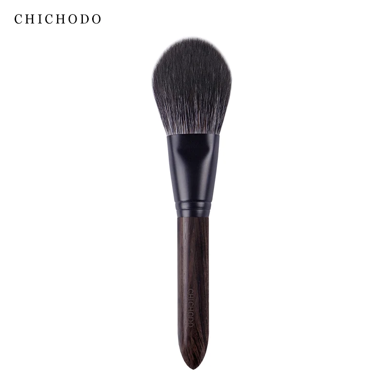 CHICHODO Cọ Trang Điểm-Mực In Tranh Series Top Lông Động Vật Hợp Cọ Trang Điểm 12 Cây Tiện Lợi Du Lich Mội Nơi Ko Lo Tà-Đen Cáo Lông Bột Bàn Chải-mặt Làm Đẹp Cosmestic-J315