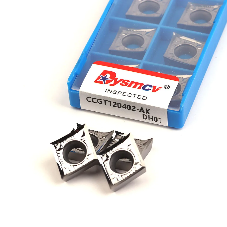 CCGT120402 CCGT120404 CCGT120408 AK DH01 Carbide Dạng Tiện Bằng Máy CNC Cắt Nhôm Đồng Máy Dụng Cụ Xoay Kim Loại Tiện Dụng Cụ