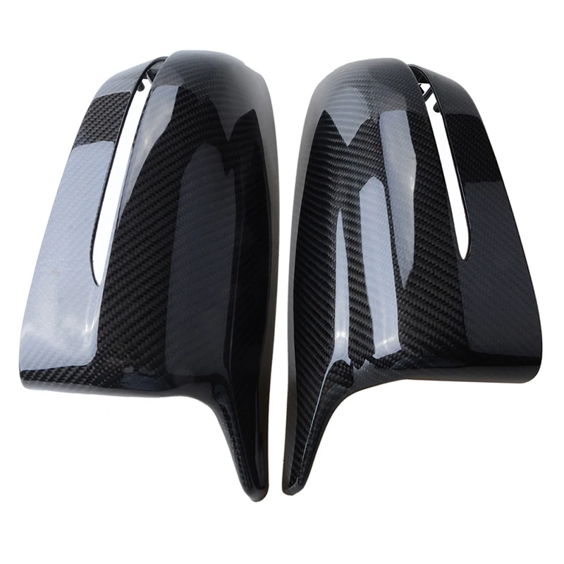 Rearview Mirror Cover Side Mirror Caps LHD Real Carbon Fiber Fit For BMW 5Series G30 G38 7Series G11 2017- 2020 Car Accessories