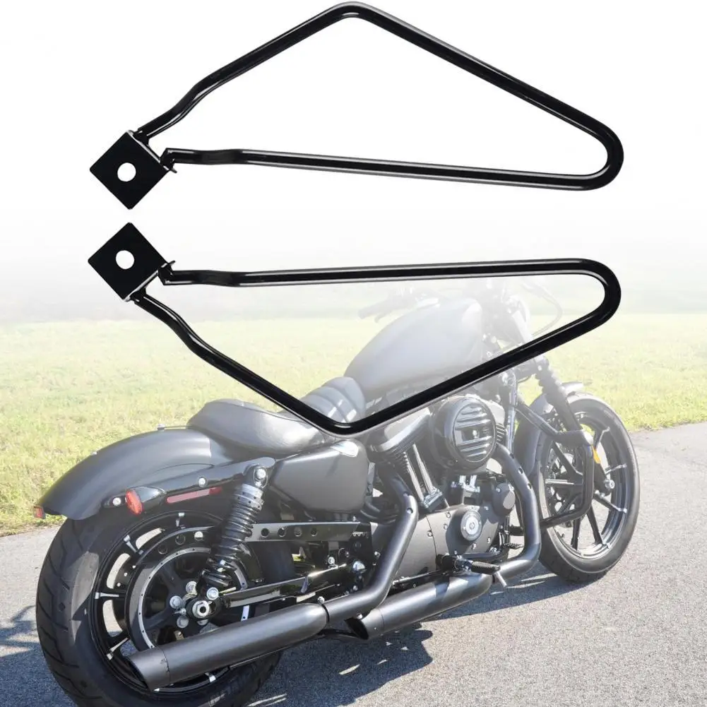 

2Pcs Practical High Strength Premium Saddlebag Support Brackets Motorbike Saddlebag Support Bars Saddle Bag Mount Bar