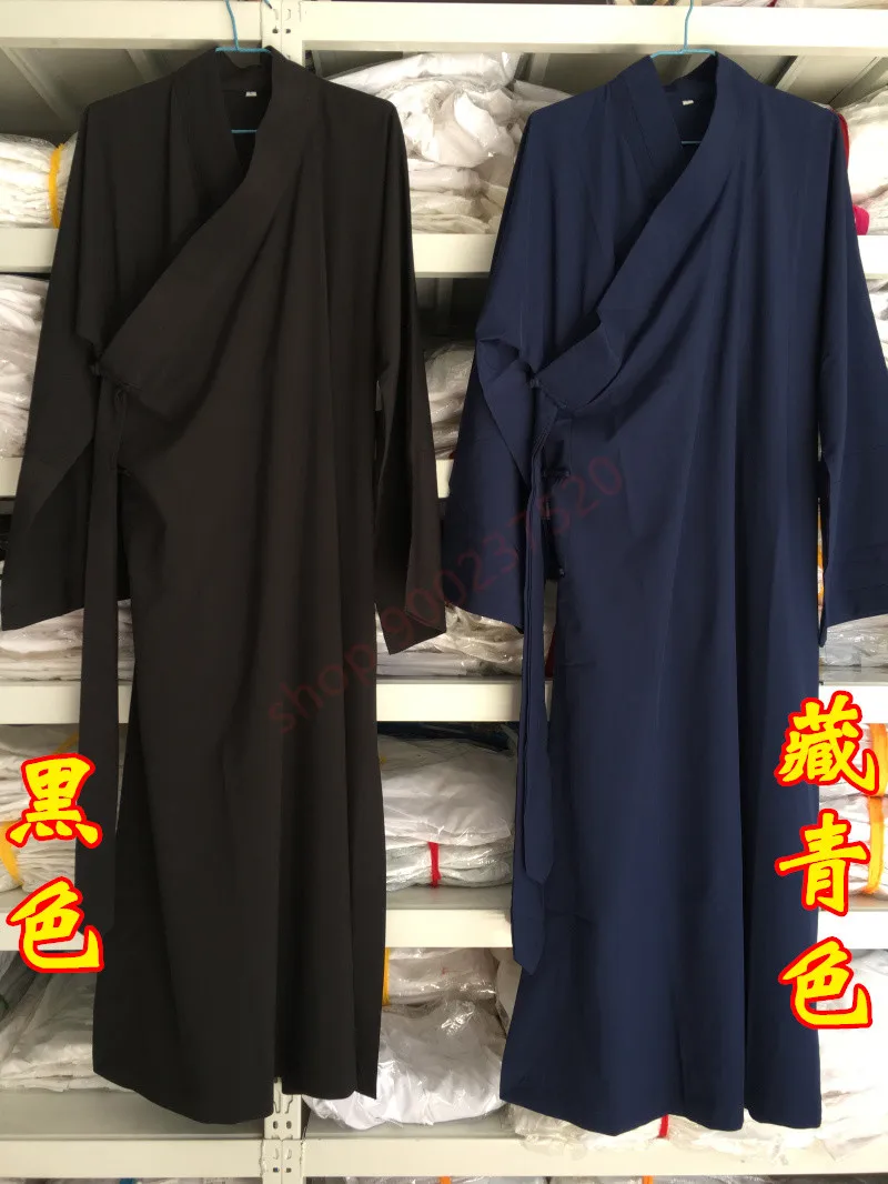 Taoist articles, Taoist robes, Taoist articles, clothes, robes, thin robes, oblique Lapel long coats, socks, cloth shoes