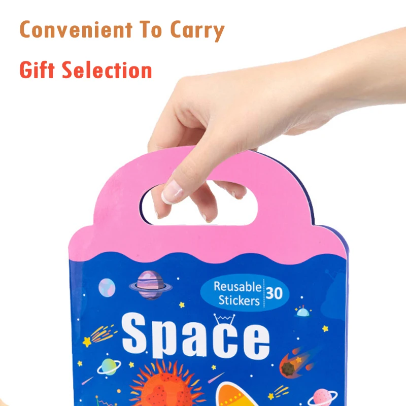 Kinder Szene magnetische Rätsel Montessori beschäftigt Buch Open-Ended-Bildung Spielzeug Auto Tierform Matching-Spiel ruhige Buch Puzzle Spielzeug