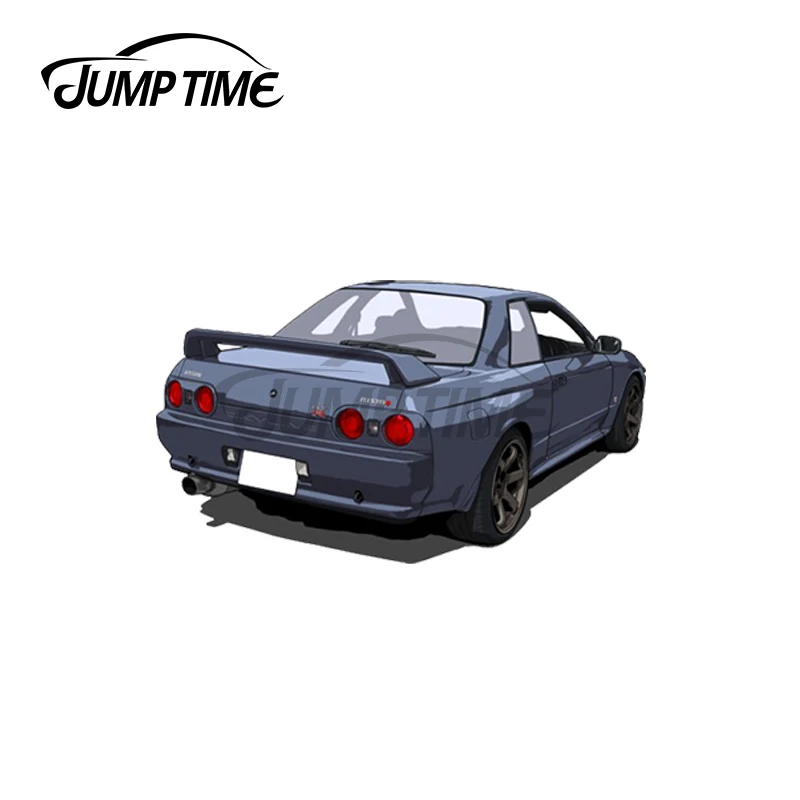 Время скачка 13x10,9 см для Skyline R32 GTR автомобильные наклейки и наклейки виниловые автомобильные обмотки автомобильные мотоциклетные фотообои Декор