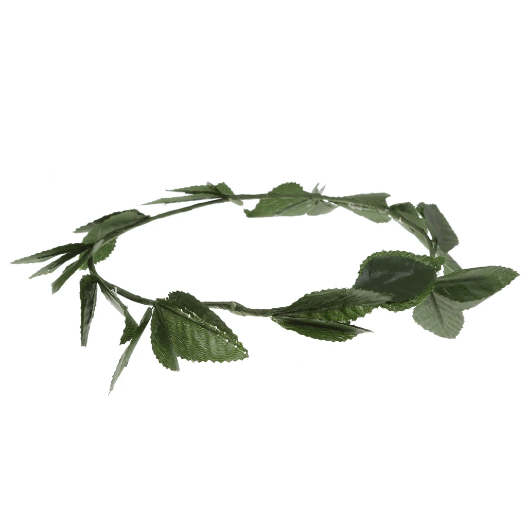 Leaf Laurel Wreath Headpiece Roman Greek Goddess  Headband Fancy Dress Costume Party Headband