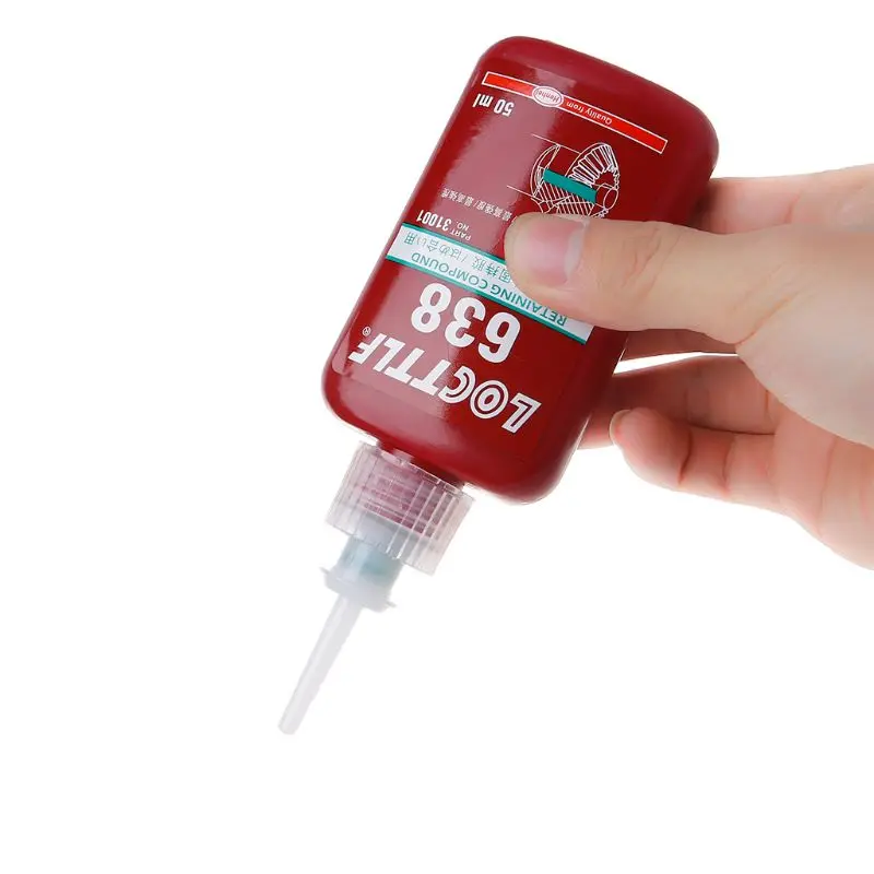 638 Giữ Lại Hợp Chất Chủ Đề Locker 50Ml Keo Keo Đối Với Mang Mặt Bích Ống Sửa Chữa Đồ Chơi Các Bộ Phận Phụ Kiện