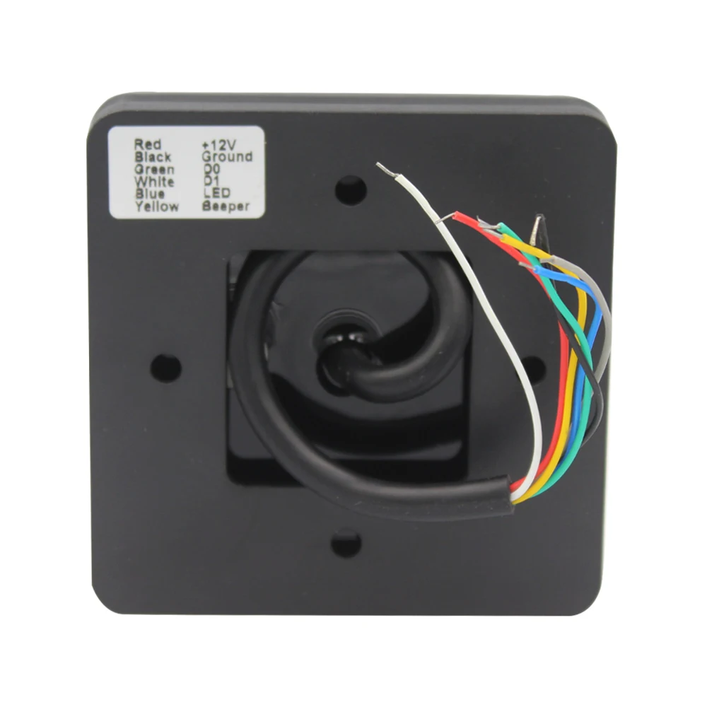 قارئ بطاقات القرب الذكي 125 كيلو هرتز 13.56 ميجا هرتز قارئ التحكم في الوصول IP68 مقاوم للماء قارئ Weigand 26 34 UP400E