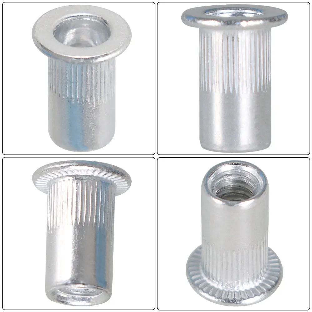 100 Pcs 10-24 Aluminum Rivet Nut Rivnut Insert Nutsert SAE