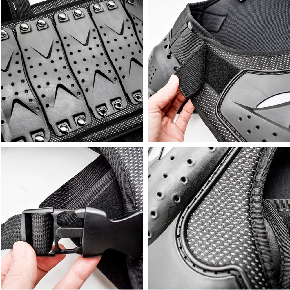 WOSAWE الجبلية دراجة نارية درع للجسم 3-10 الأطفال أطفال جاكت رياضي والعتاد دراجة على الجليد الهوكي الظهر الصدر التزلج حامي البدلة