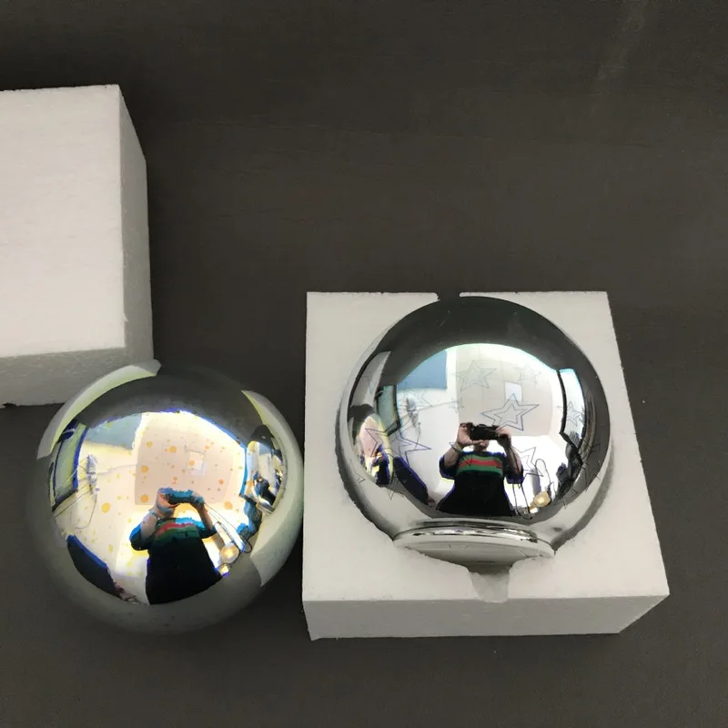 Wahoo 3D Glass Ball Lamp, Cell Model, Silver, Small Night Light, Lua e Estrelas