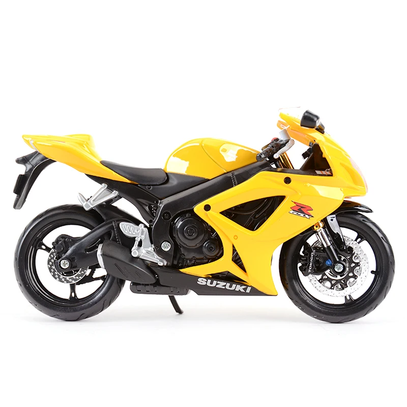 Maisto 1:12 Suzuki GSX-R600 Die Cast Vehicles Collectible Hobbies Motorcycle Model Toys