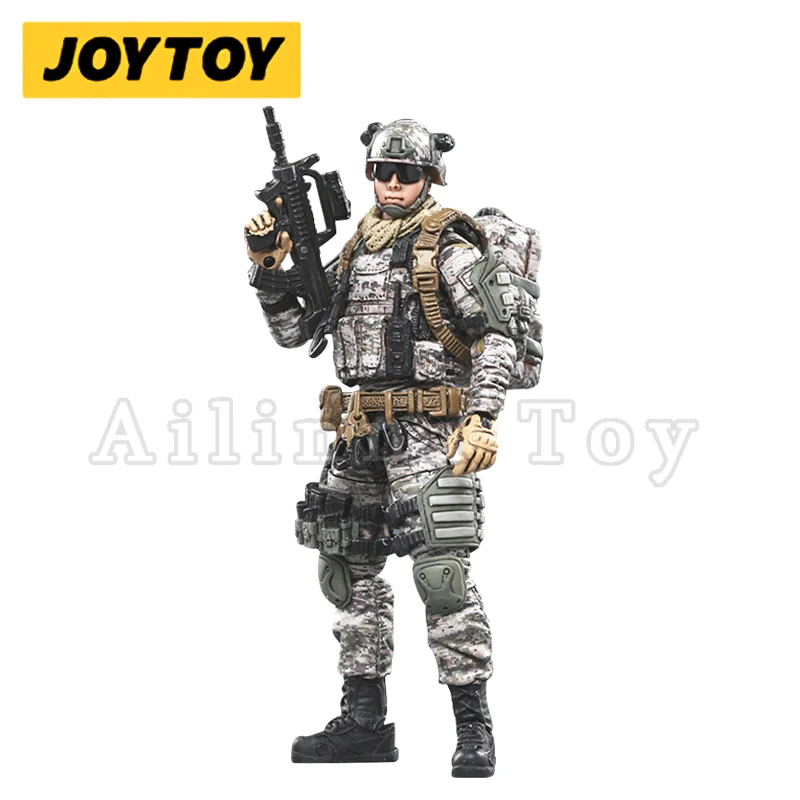 JOYTOY 1/18 3.75 pouces figurine PLA Camouflage Forces spéciales Collection modèle jouet pour cadeau