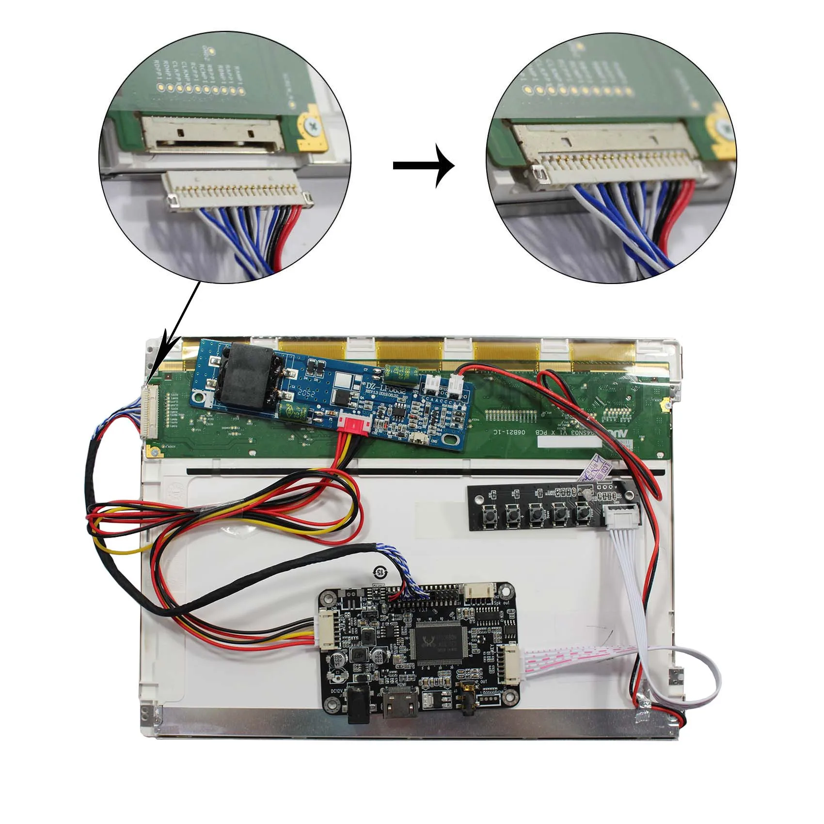 10.4 بوصة G104SN03 800X600 عالية السطوع 1000nits شاشة LCD مع HD-MI وحدة تحكم بشاشة إل سي دي المجلس