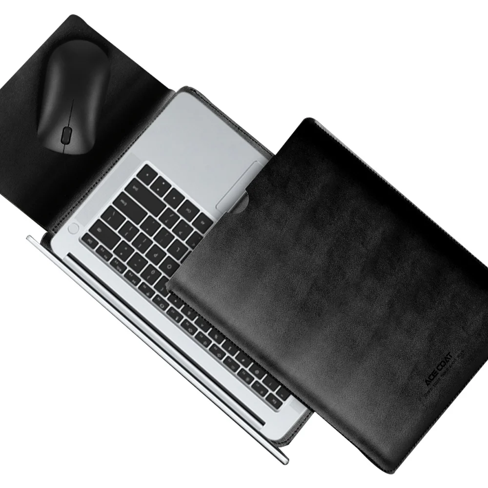 Bolsa para ordenador portátil 11 12 13 14 15 pulgadas MacBook Air 13 funda de cuero PU patrón Cobra funda portátil para portátil para hp Lenovo