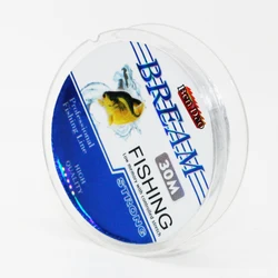 30M Winter fishing line Super strong Super fine Super soft 0.08mm/0.10mm  Ice Line Imported From Japan For Ice fishing