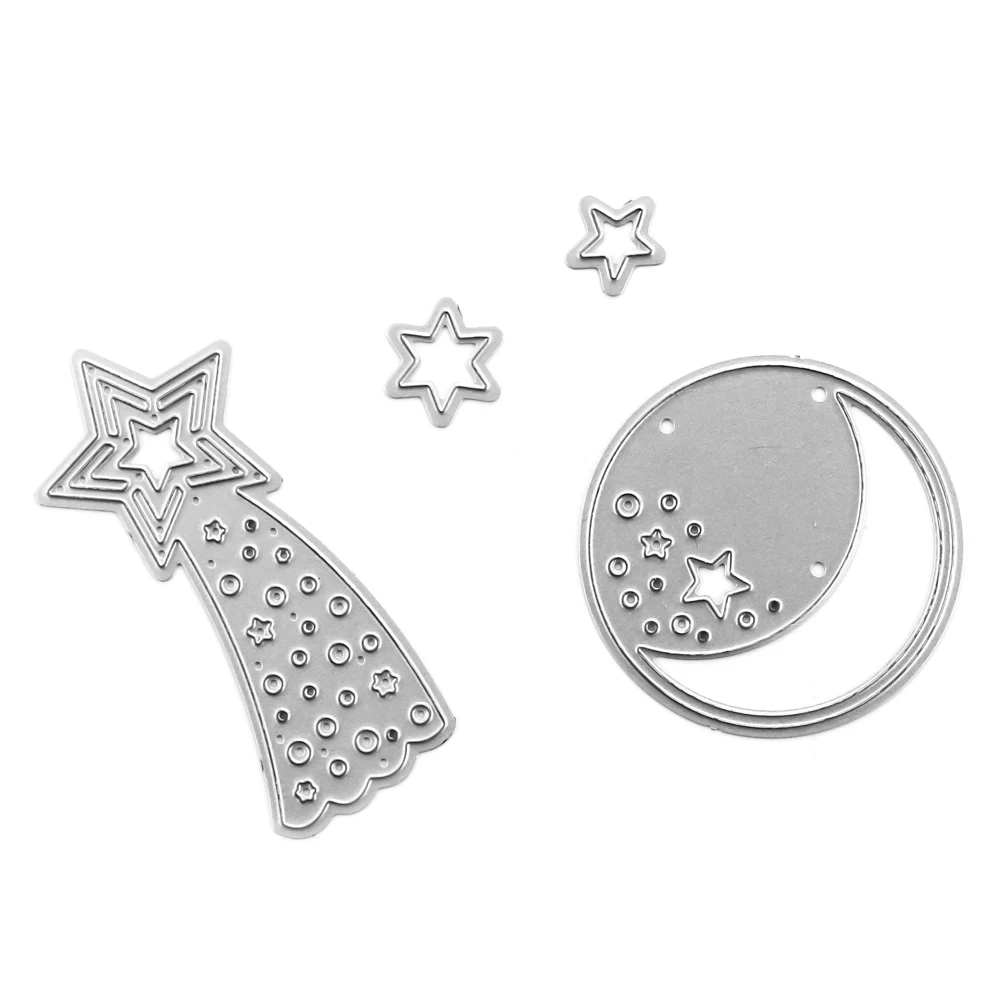 Moon twinkle star Metal Cutting Dies Stencils Die Cut for DIY Scrapbooking Album Paper Card Embossing