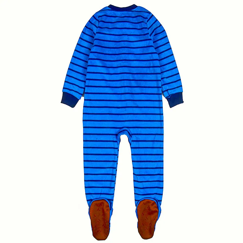 One-Piece Pajamas for Children Aged 3-10, Pajamas for Boys and Girls, Fleece One-Piece Suits, Soft and Warm