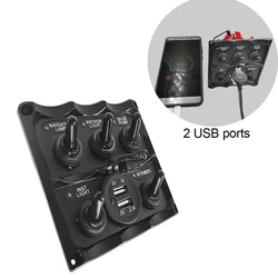 Joli de Service Interdit en Plastique, Commande Multifonction, 12V, pour Yacht, Bateau, Voiture