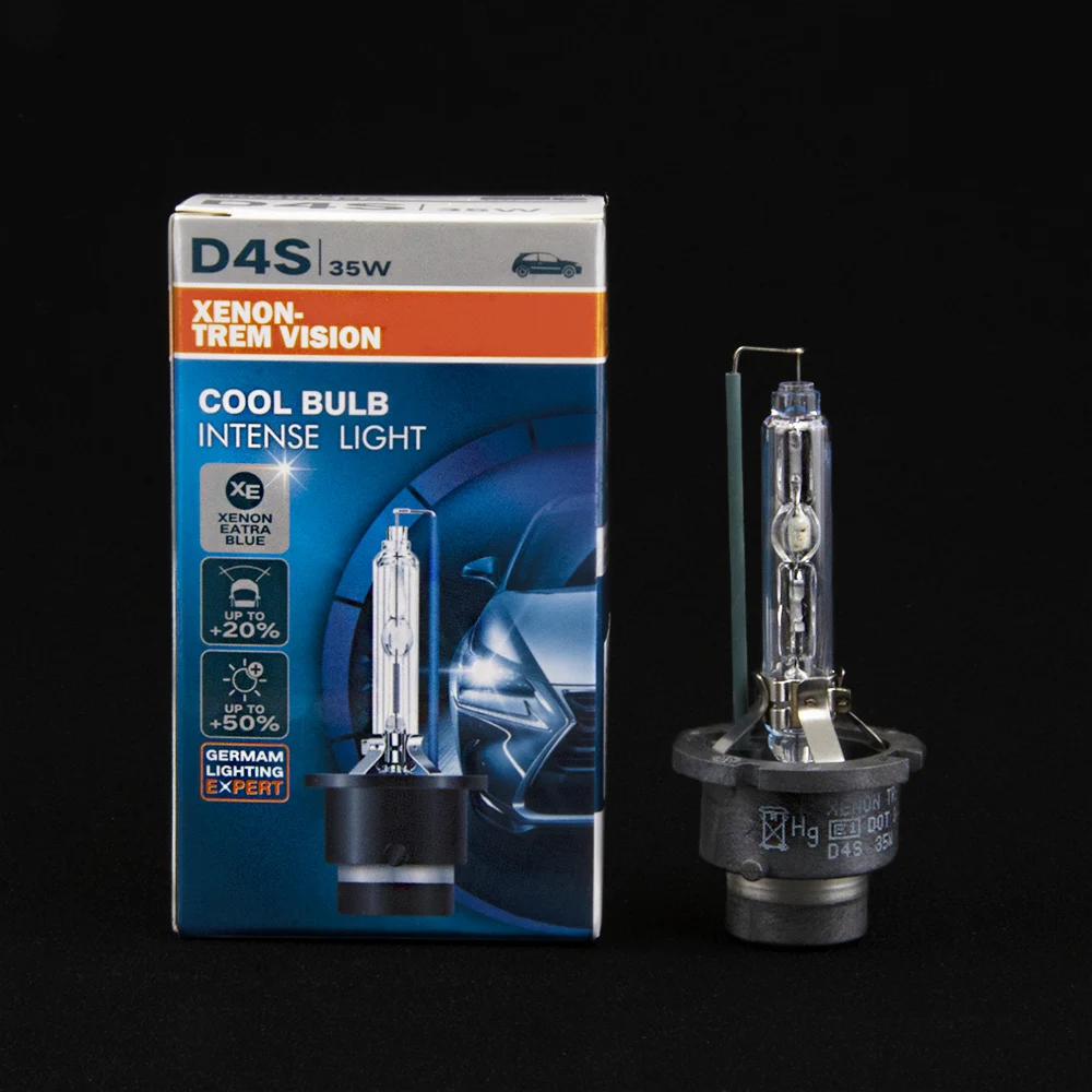 

35W D4S Xenon HID Bulbs for Car Headlight Head lamp Auto Light Hi/ Low Beam Replacement 4300K 6000K