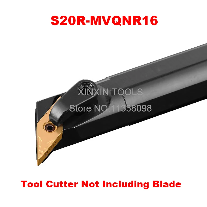 Barra di alesatura interna MVQNR/L dello strumento del tornio del metallo degli utensili di taglio del tornio di S20R-MVQNL16/20mm