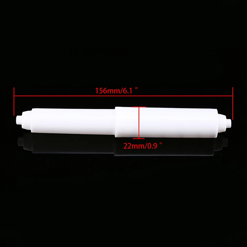 156mm Portable White Toilet Paper Roll Home Kitchen Napkin Accessories Plastic Tissue Holder Roller Insert Stand for Bathroom