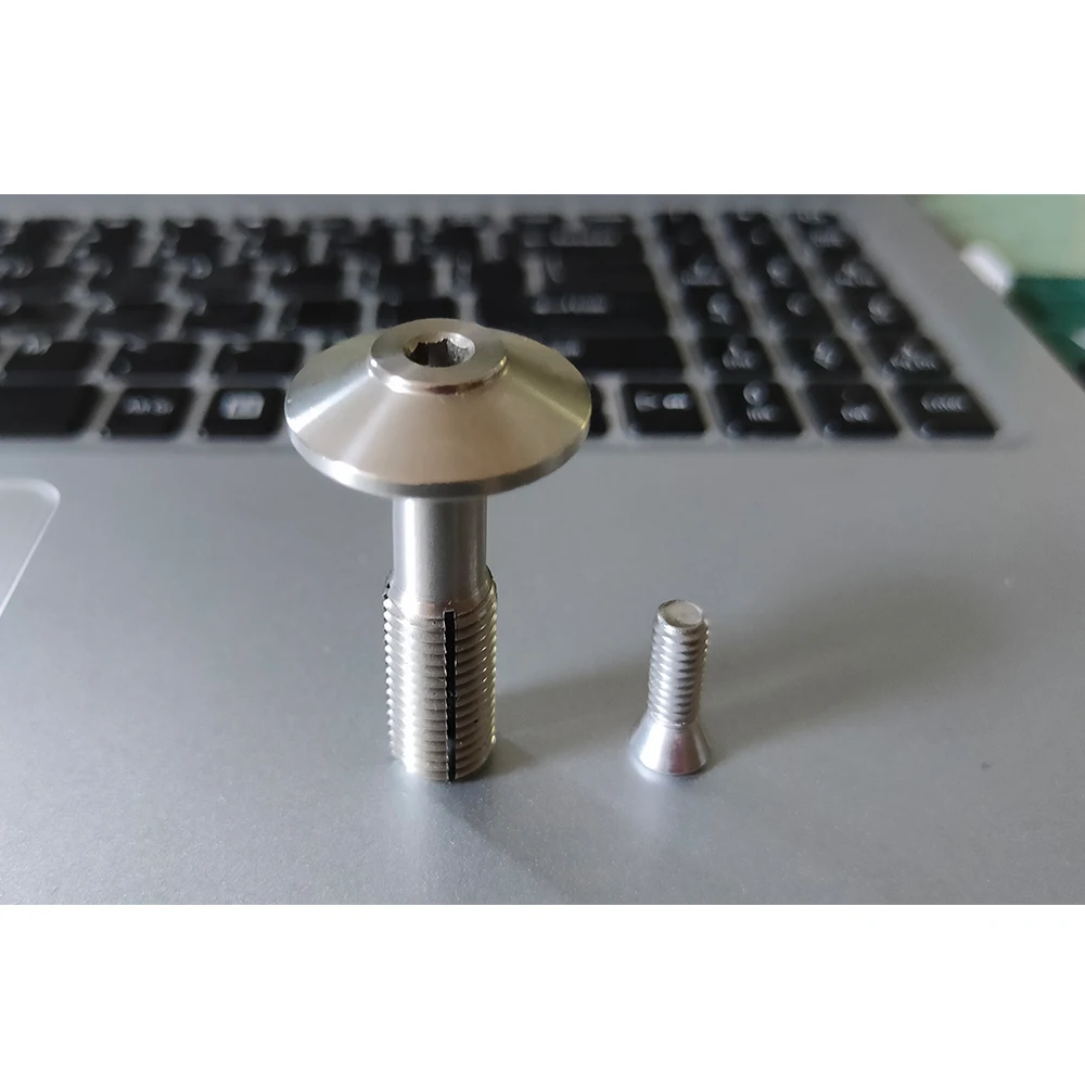 1/2 Set Fixed Bow Arm Screw ET-3-001 303 Stainless Steel +KM6*16MM countersunk hexagon socket screws