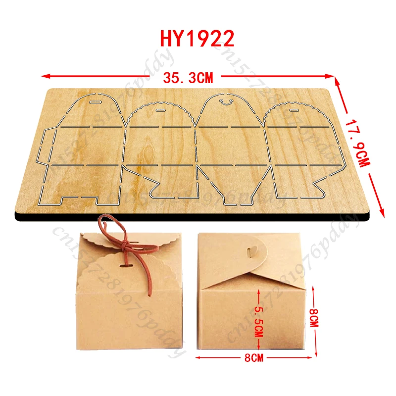 Candy Box Cutting Dies Wooden Dies Suitable for Common Die Cutting Machines on the Market