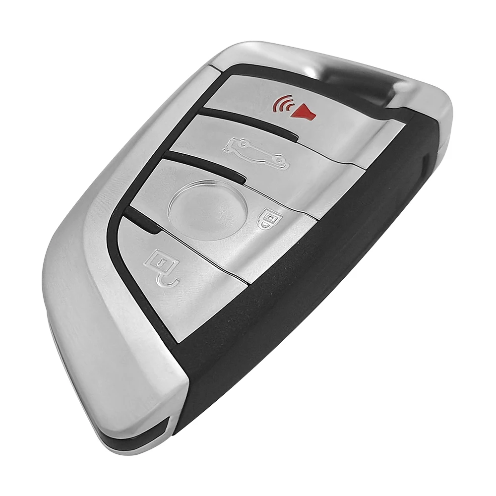 XNRKEY 3/4 Taste Smart Remote-Auto Schlüssel Shell Fob für BMW CAS4 F 3 5 7 Serie E90 E92 E93 x5 F10 F20 F30 F40 Schlüssel Shell Abdeckung