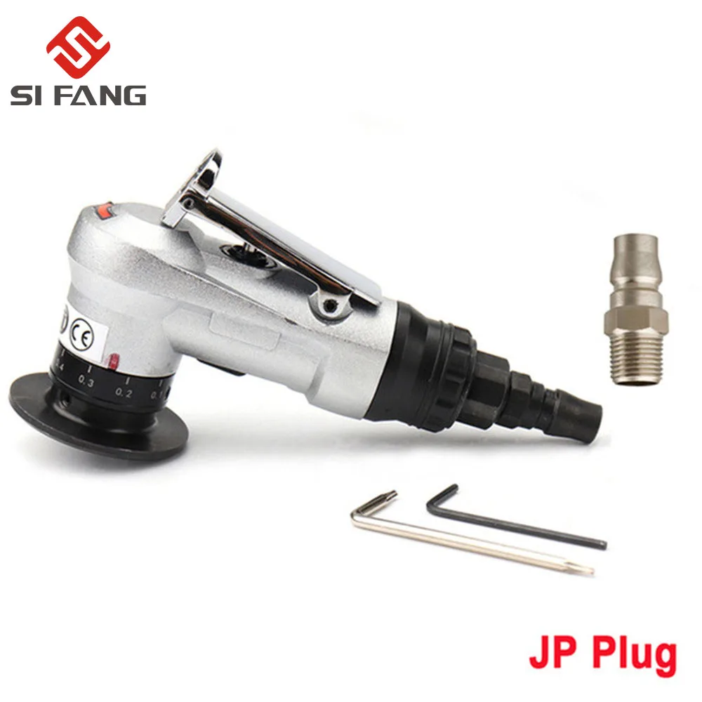 2-in-1 Mini Pneumatic Chamfering Machine – 45° Arc & Corner Beveling Tool, 30000 RPM Handheld Air Chamfer With C/R Angle Blades