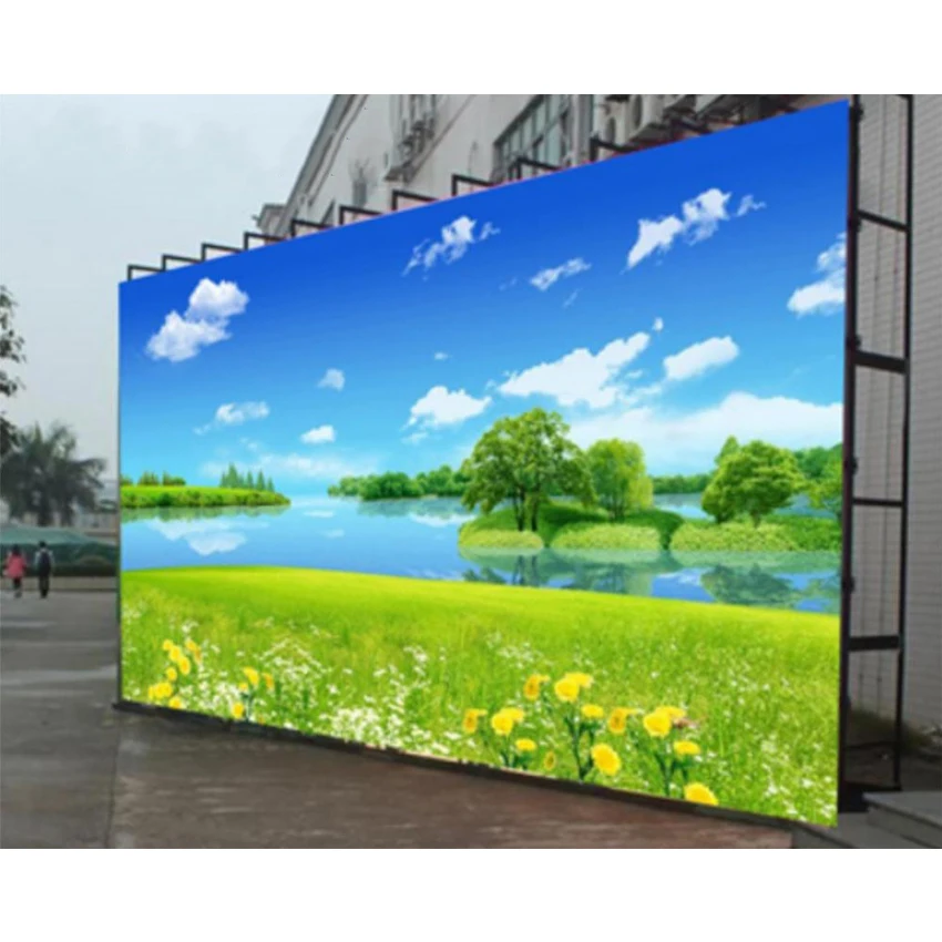 P3.91 Outdoor Full Color Led Display, 64*64 Pixel, Maat 250X250Mm, 1/16 Scan Smd 3 In 1, 3.91Mm Rgb Led Module Panel