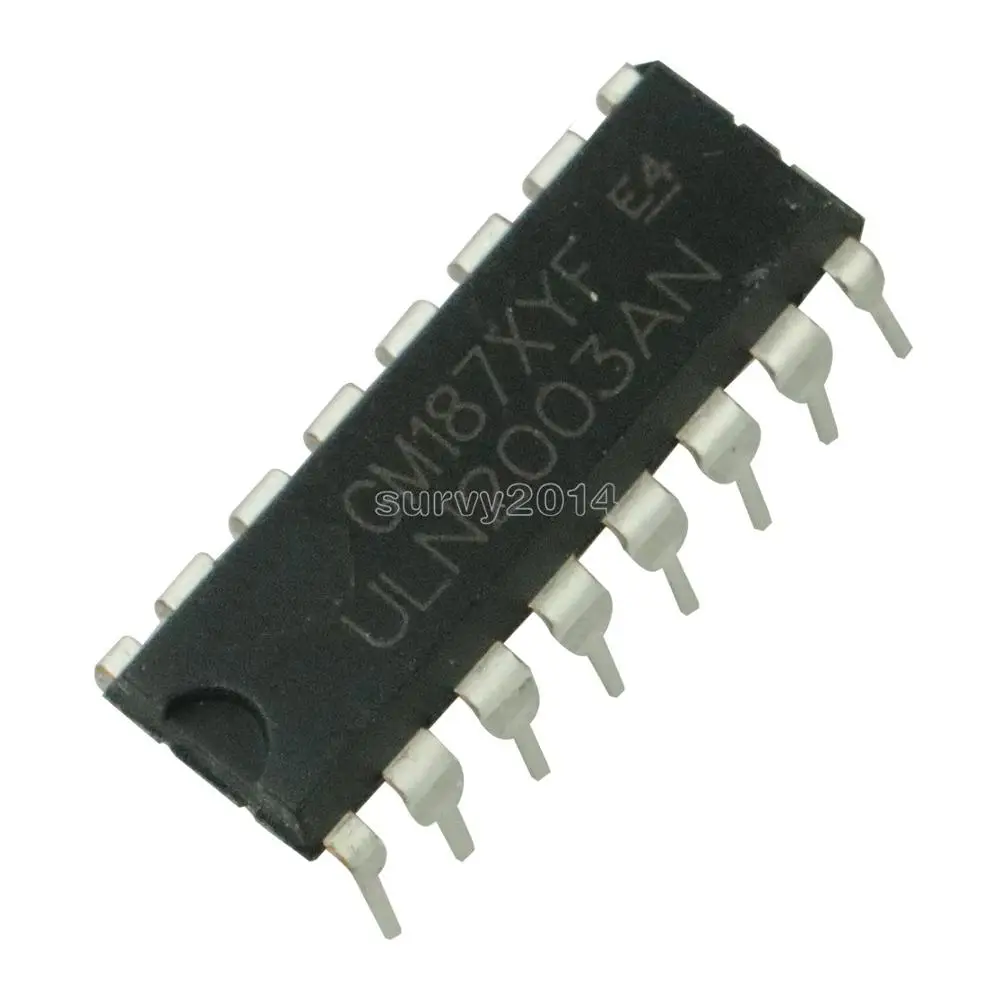 10PCS ULN2003AN DIP16 ULN2003A DIP-16 ULN2003 ULN2003APG DIP ใหม่และต้นฉบับ IC