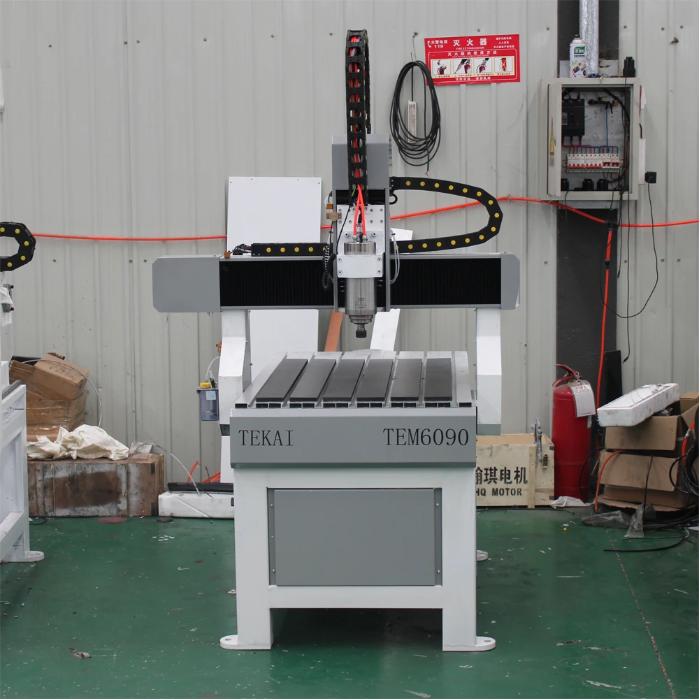 Aluminum Engraving Machine Cnc Small Machinery Cnc Kit 4 Axis Cnc Router 6090 6012