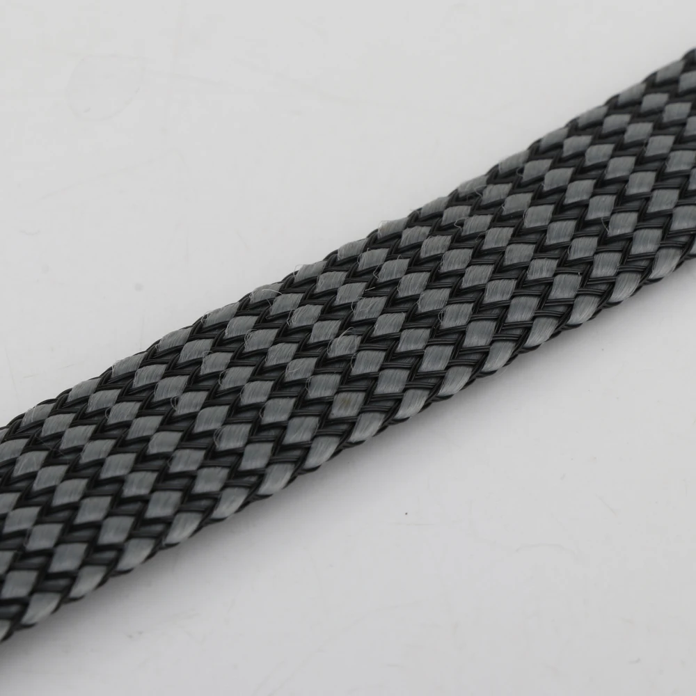 جودة عالية 18 مللي متر شبكة نايلون مضفر التغطيه DIY بها بنفسك سلك الطاقة كابل الأكمام أنبوب الأكمام