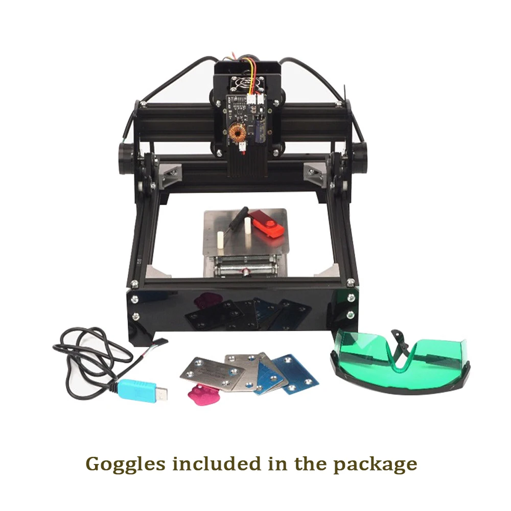 TWOWIN 10W/15W DIY Laser Engraving Machine Metal Engraver Big Power Laser Stainless Steel/Iron/Aluminum Marking Router Machie