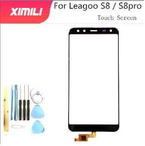 Bilashmart 5.72 inch 100% tested Leagoo S8 Touch Screen Mobile Phone Front Glass Touch Sreen Digitizer Panel With Free Tools