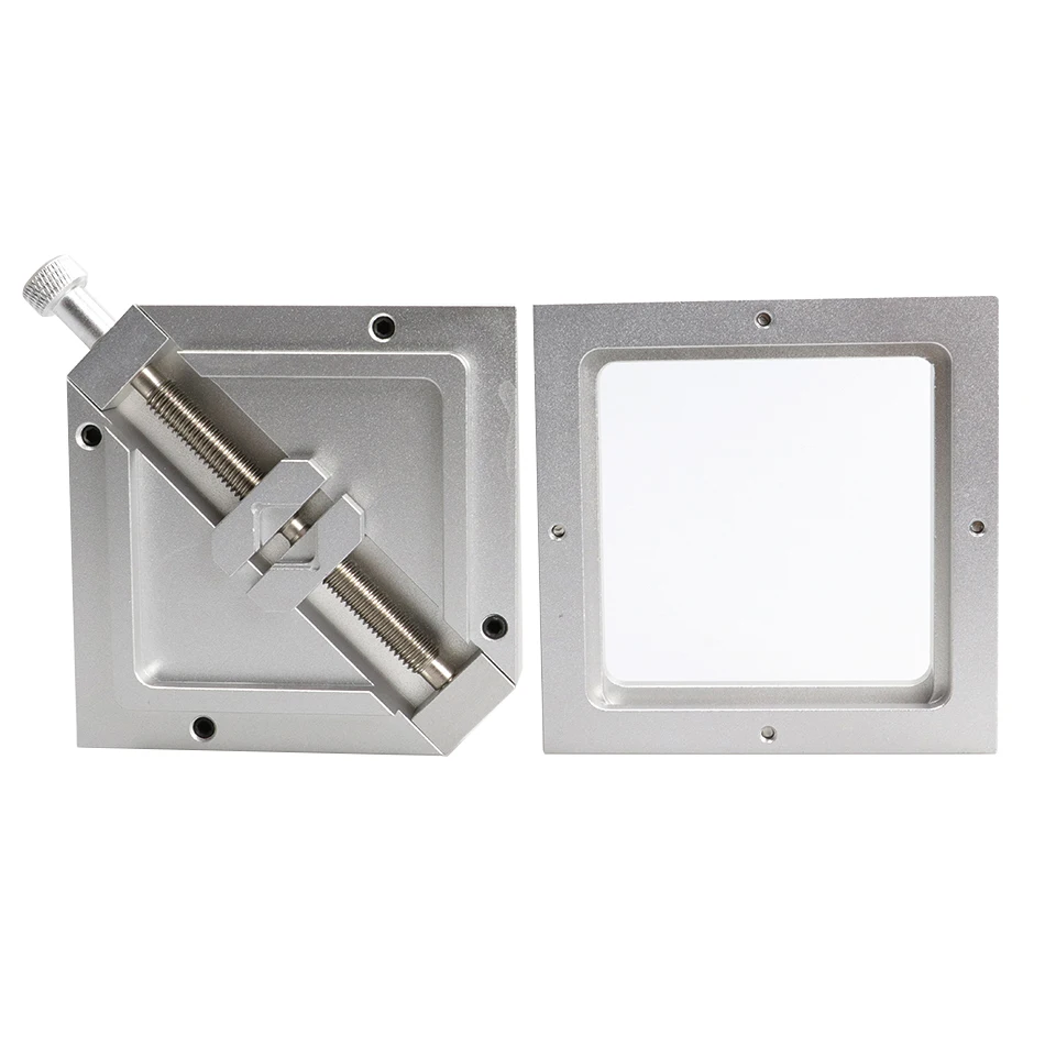 Aluminum alloy 90MM Silver BGA Reballing Station with Allen key For PCB Chip Soldering Rework Repair For PCB Chip Soldering Rewo