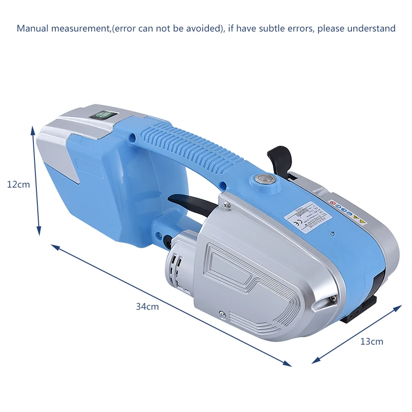 Battery strapping tools hand held PP PET strapping machine plastic belt packaging battery strap width13-16mm JD16