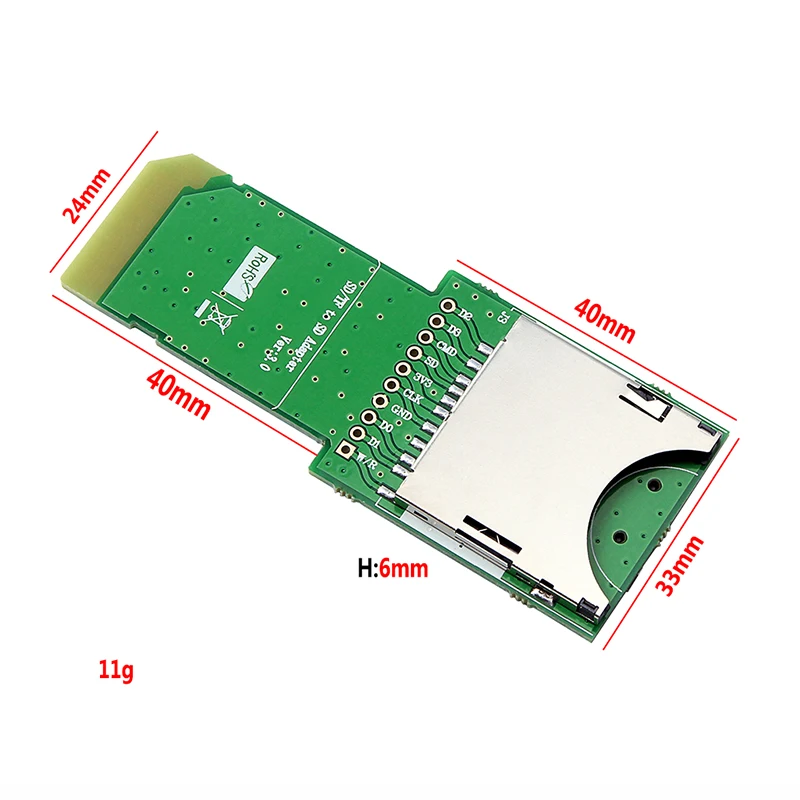 Tf/sdカード拡張ボードsdテストカードセットsdカード拡張ボード、tfテストカードセットカードテストpcb