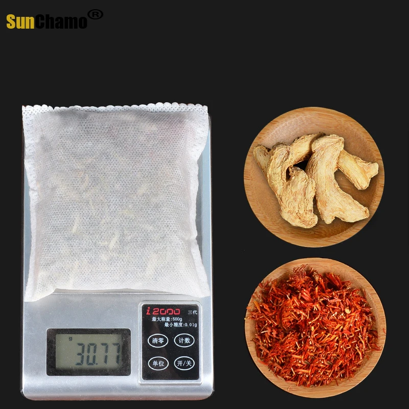 30pcs Foot SPA Massager Bath Powder Wormwood Ginger Feet Soaking Bathing Herbal Detoxification Anti Edema Dysmenorrhea Insomnia