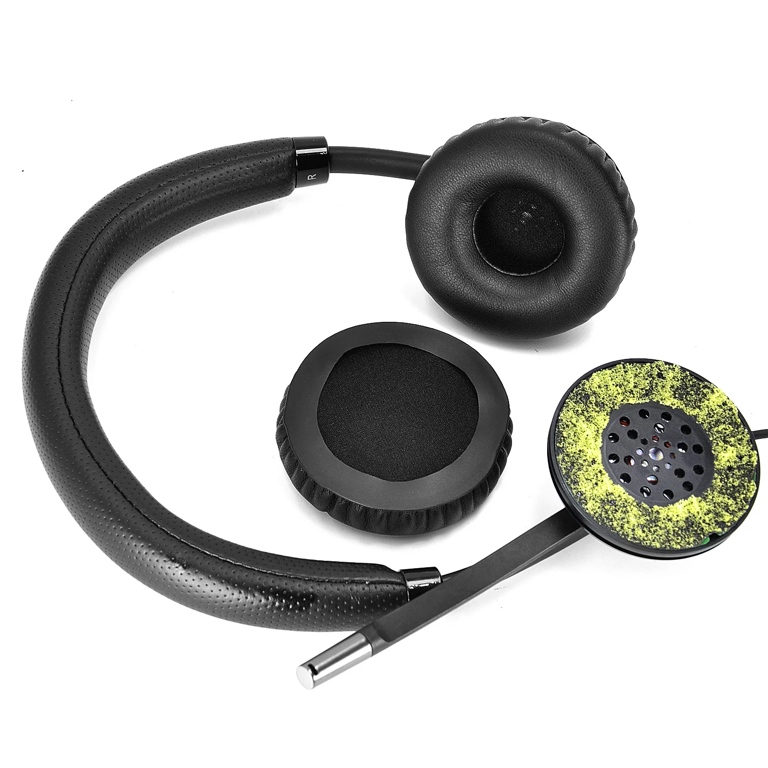 Almohadillas para auriculares Plantronics BLACKWIRE C510, C520, C710, C720, funda de espuma de cojín suave, almohadillas de proteína 10,06