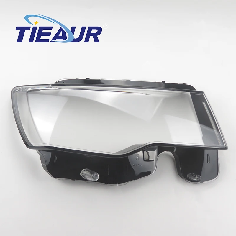 4Doors Transparent Headlamp Head Light Lens Cover for Cherokee 2014-2018 Headlamp Lampshade Clear Shell Replacement Assembly DIY