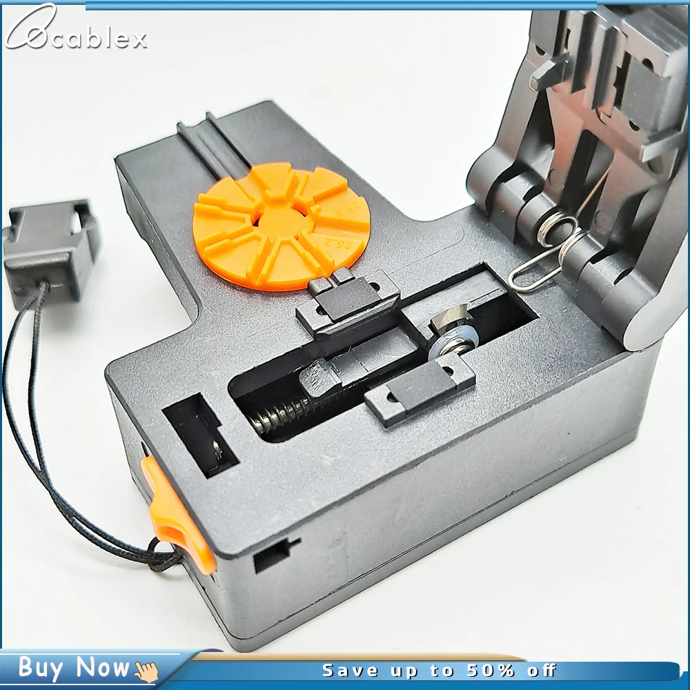 FC-20D FC-20T Hand Tool FTTH Optical Fiber Cutter Tungsten Steel Sheet Fiber Optical Cleaver Tool Plastic Material Mini Cleaver