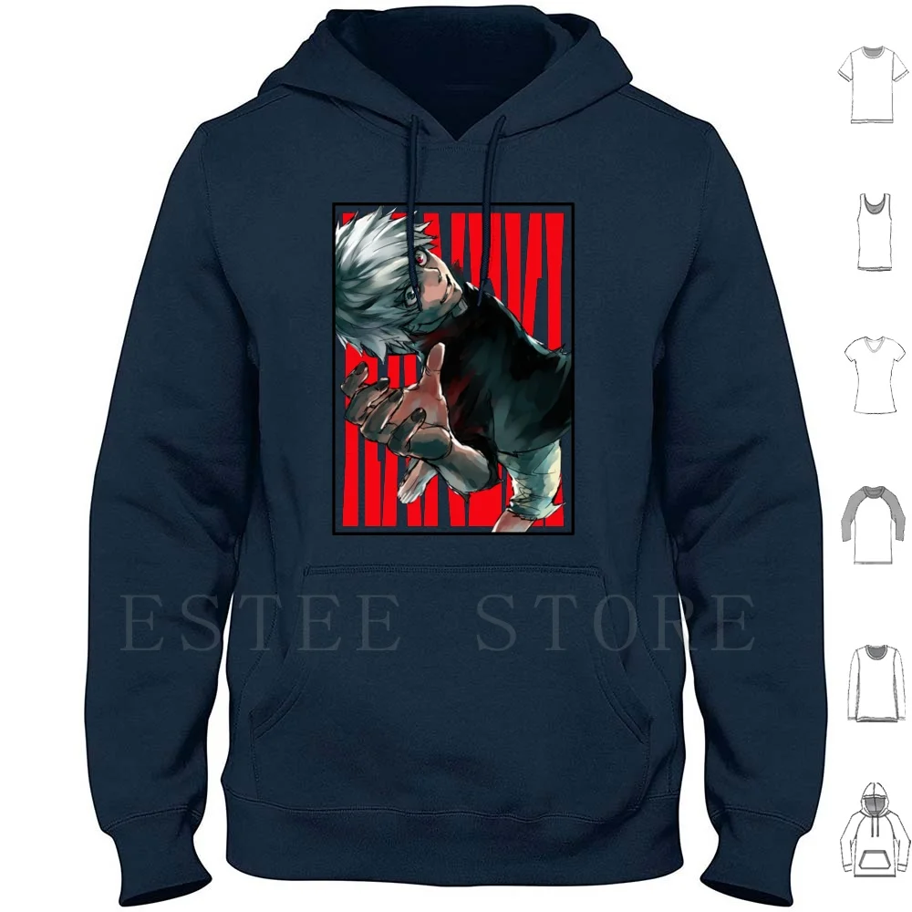 Kaneki Ken-Hoodie Long Sleeve Kaneki Ken Kaneki Ken Kaneki Ken Kaneki Ken