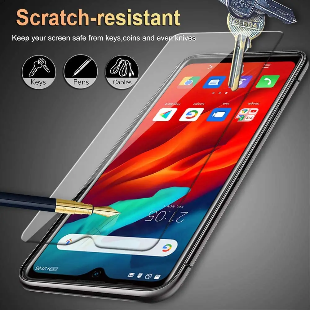 For Blackview A80 Pro/A80 Plus Tempered Glass Protective 9H High Quality FOR Blackview A80Pro Screen Protector Glass Film Cover