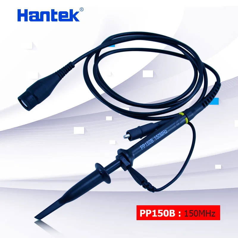 Oscyloskop cyfrowy sonda X1 X10 150Mhz PP-150B oscyloskopu sondy pomiarowe dla Hantek osciiloscope 130cm długość