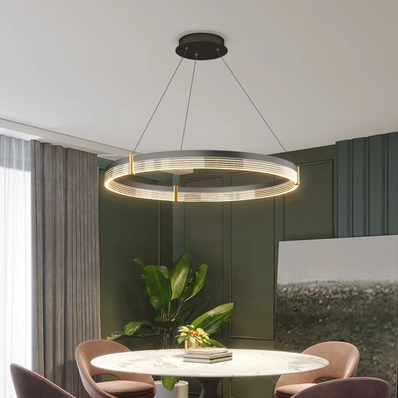 Nordic Luxury LED Dining & Living Room Chandelier 4